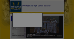 Desktop Screenshot of olmsted-fall-baseball.teamsitesnow.com