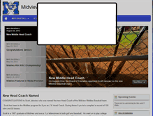 Tablet Screenshot of midviewbaseball.teamsitesnow.com